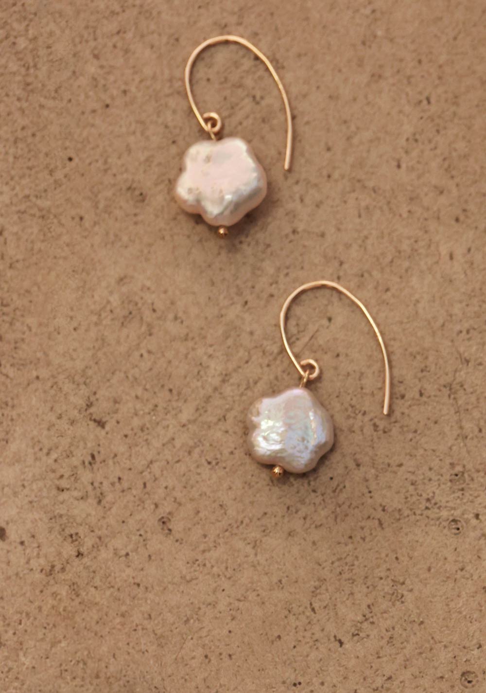 Boucles d'oreilles Fleurs de Cerisier - virgule