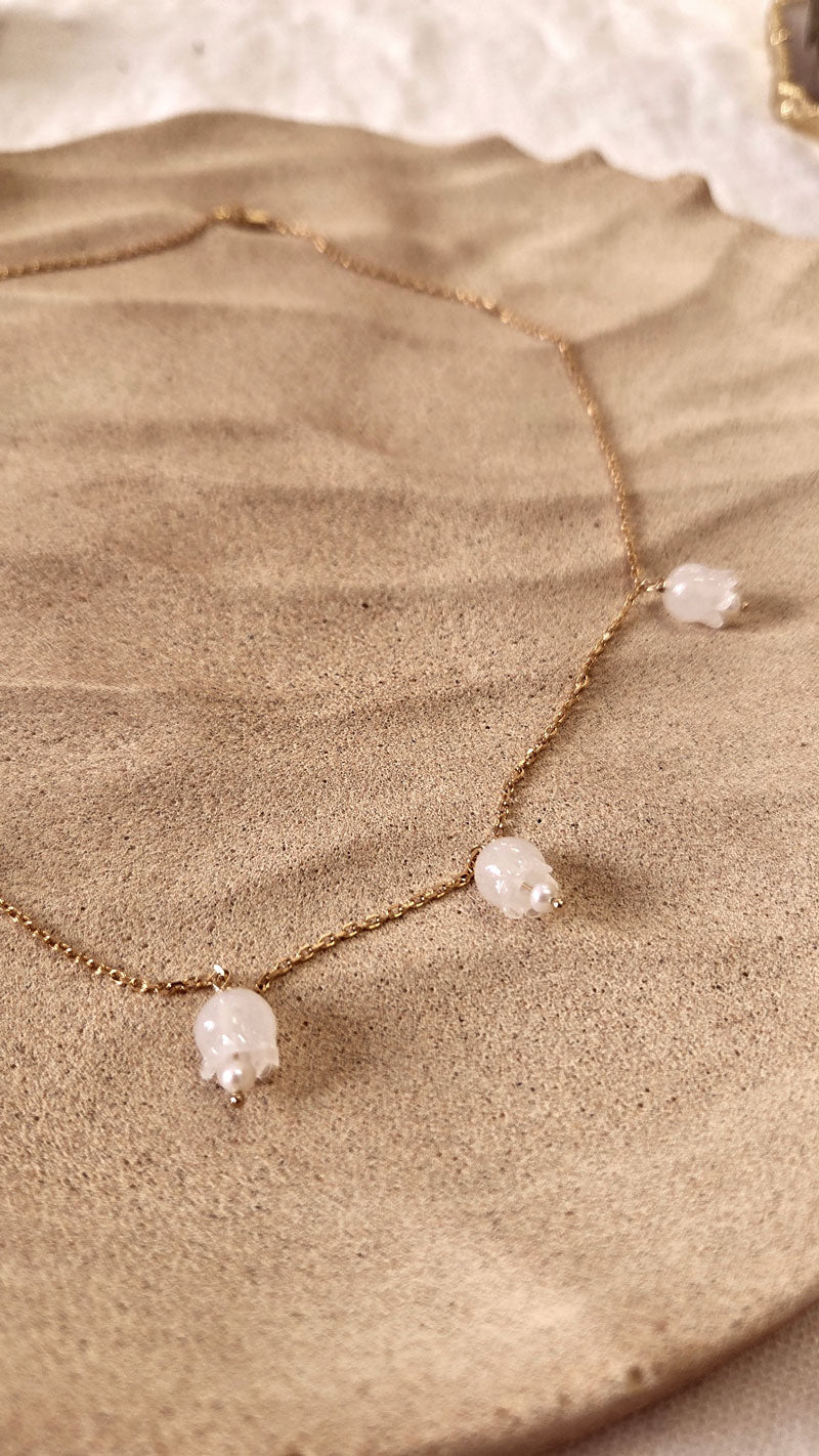 cadeau bijoux pour femme, collier Mugette de Virginie Voncken