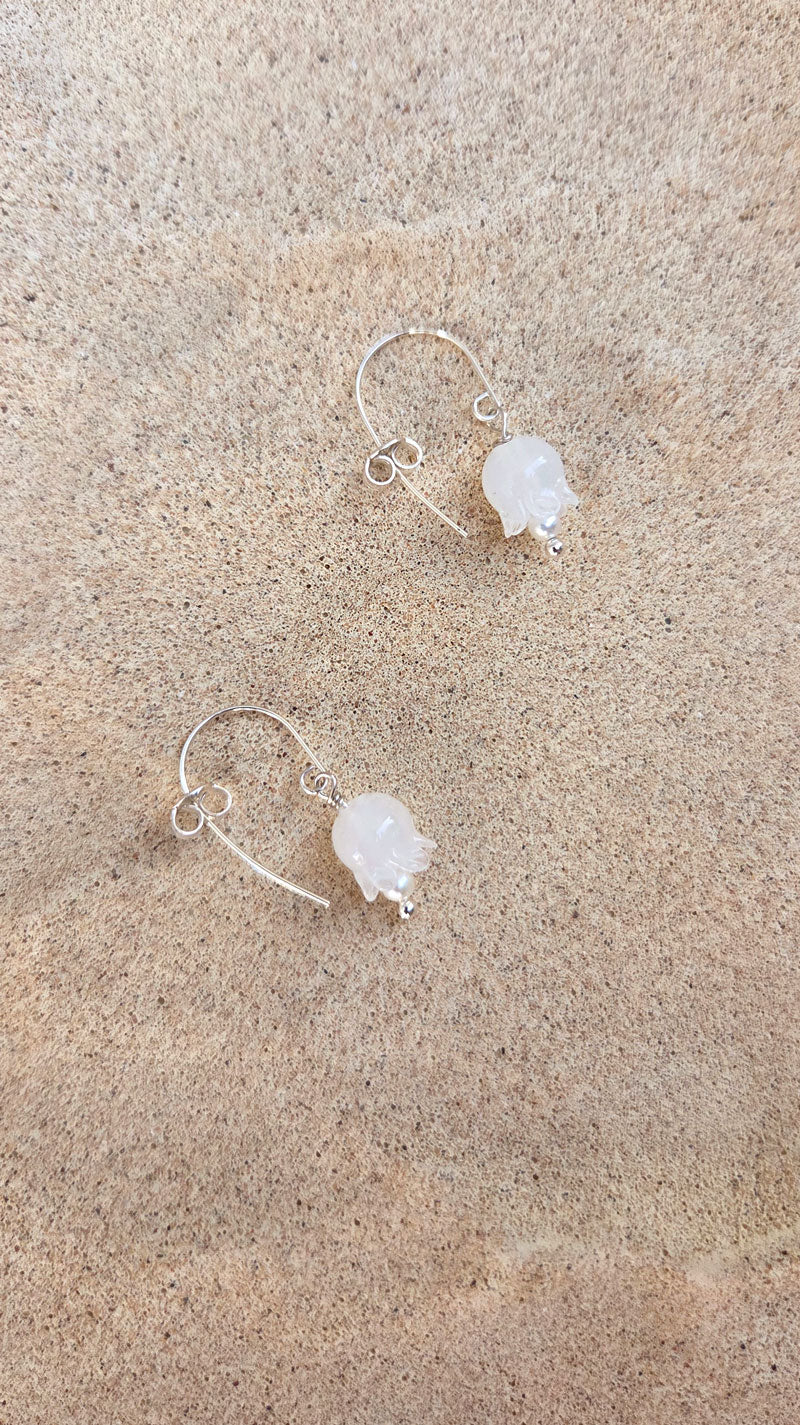 Boucles d'oreilles MUGUET crochet