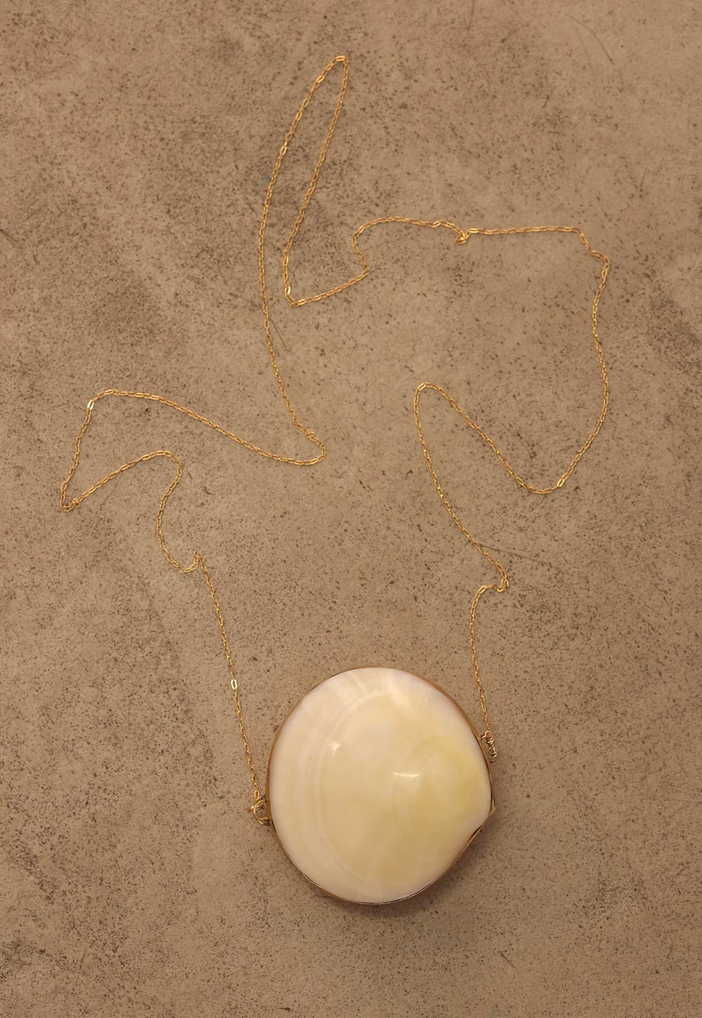 Shell Bag Necklace